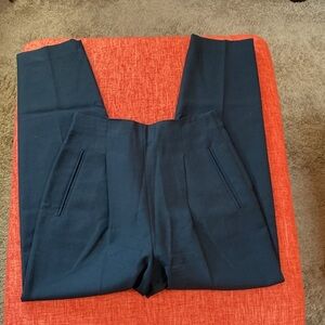 VTG 90s Max Mara MaxMara Made In Italy Classic Black Wool Trouser Pants